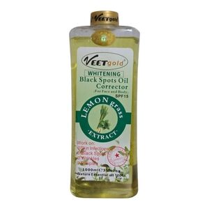 Veet Gold Lemon Grass Black Spots Correcting Oil Spf15